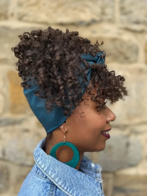 Turbante Dark Blue - Imagen 3