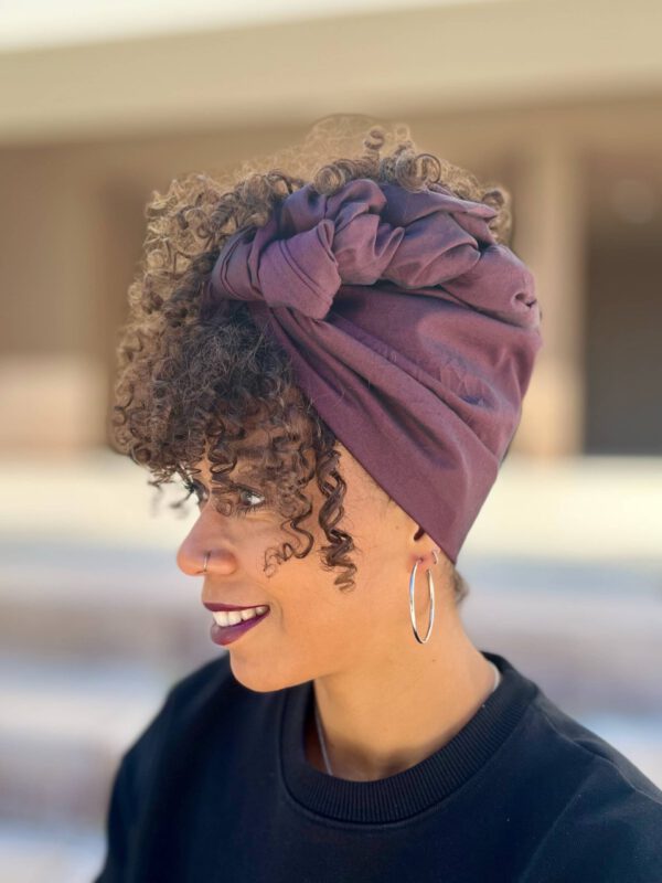 Turbante Merlot Chic - Imagen 2