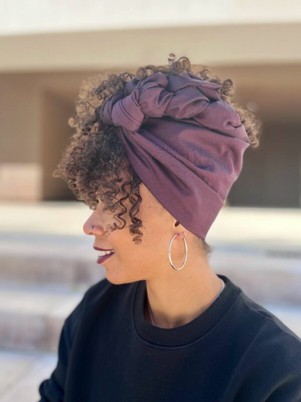 Turbante Merlot Chic - Imagen 4