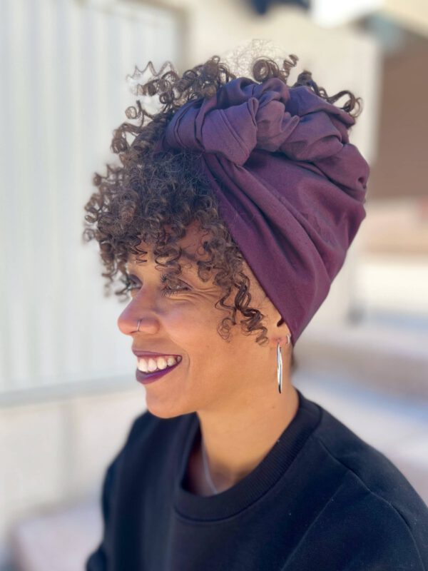 Turbante Merlot Chic